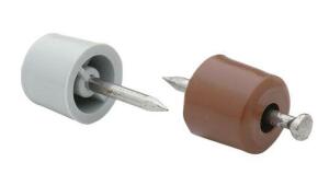 AYDER 1809-1 Çivili Raf Pimi Kahve (100 Adet) - Ayder