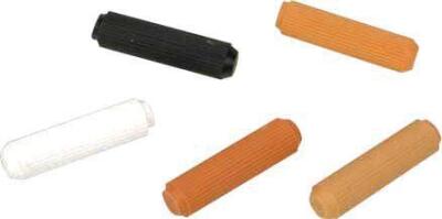 AYDER A1607 Plastik Kavelya 8*30 Siyah (100 Adet) - 1