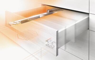 Blum Tandem Çift Açılım Frenli Ray 50 cm - 2