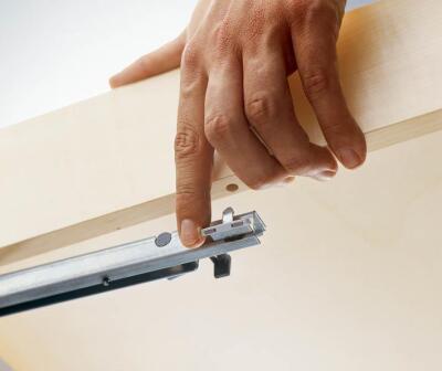 Blum Tandem Tek Açılım Frenli Ray 55 cm - 2