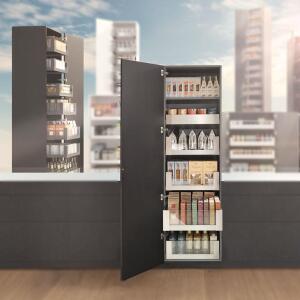 Blum Tandembox Antaro İç Çekmece Rayı, Bordürlü, Gri 50 cm - 4