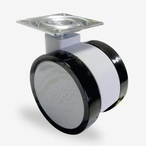 Burak 0572 PVG Tablalı Dekoratif Teker, Gri - Burak