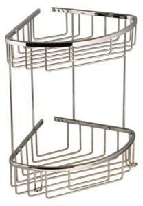 Dekor 18 x 18 İkili Oval Süngerlik, Şampuanlık - Dekor Banyo