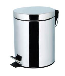 Dekor Pedallı Çöp Kovası, 5 lt, 304 Kalite - Dekor Banyo