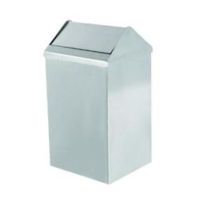 Dekor Sallanır Kapaklı Çöp Kovası, 11 lt, 430 Kalite - Dekor Banyo