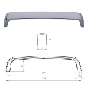 Erkul 1701-128 Balaban Kulp, Krom - 2