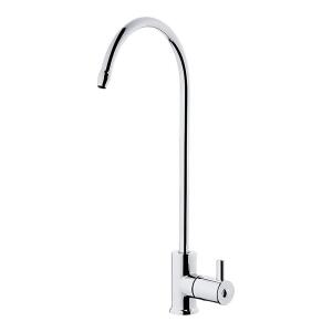 Kare KEN 5010 Artıma Musluğu, Arıtma Cihazına Bağlanabilir, Krom - Turkuaz