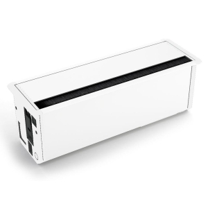 Ksi Design 10 Modül Priz Kutusu, A110S, Beyaz - Ksi Design