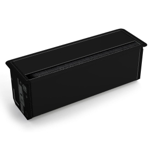 Ksi Design 10 Modül Priz Kutusu, A110S, Siyah - Ksi Design