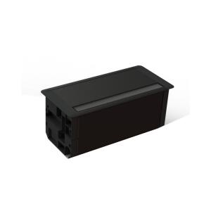 Ksi Design 16 Modüllü Priz Kutusu, A316 S, Siyah - Ksi Design