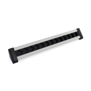 Ksi Design 26 Modüllü Priz Kutusu, B126SES, Eloksal Siyah - Ksi Design