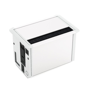 Ksi Design 4 Modüllü Priz Kutusu, A104S, Beyaz - Ksi Design