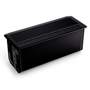 Ksi Design 8 Modüllü Priz Kutusu, A108S, Siyah - Ksi Design