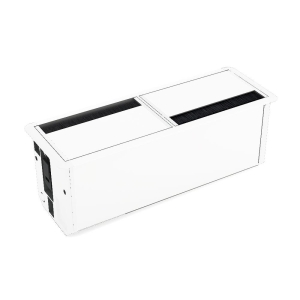 Ksi Design 8 Modüllü Priz Kutusu, A208S, Beyaz - Ksi Design