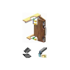 Mepa 05 MKK 2 Çift Menteşeli Katlanır Kapak Mekanizması, 25 kg - Mepa