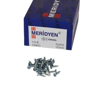 Meridyen 5,0x20 Sunta Vidası (500 Adet) - Meridyen