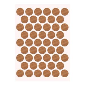 Pacific Yapışkanlı Vida Tapası Ø 14 mm, Bambu - Pacific