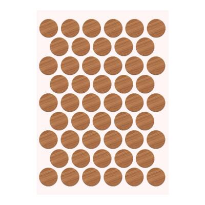 Pacific Yapışkanlı Vida Tapası Ø 14 mm, Bambu - 1