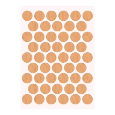 Pacific Yapışkanlı Vida Tapası Ø 14 mm, Kayın - 1