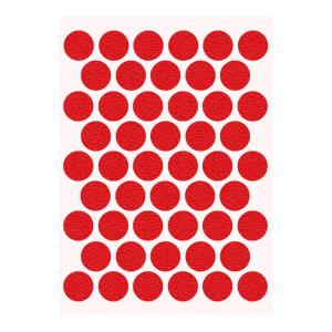 Pacific Yapışkanlı Vida Tapası Ø 14 mm, Kırmızı - Pacific