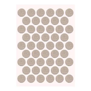 Pacific Yapışkanlı Vida Tapası Ø 14 mm, Koton Vizon - Pacific