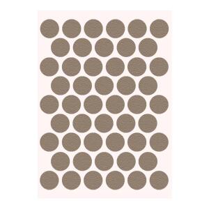 Pacific Yapışkanlı Vida Tapası Ø 14 mm, LATTE - Pacific