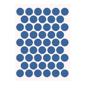 Pacific Yapışkanlı Vida Tapası Ø 14 mm, Mavi - Pacific