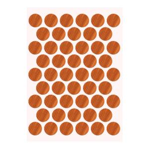 Pacific Yapışkanlı Vida Tapası Ø 14 mm, PARLAK BAMBU - Pacific