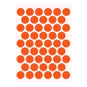 Pacific Yapışkanlı Vida Tapası Ø 14 mm, PORTAKAL - Pacific