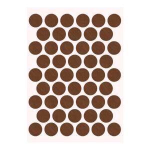 Pacific Yapışkanlı Vida Tapası Ø 14 mm, Yeni Ceviz - Pacific