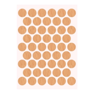 Pacific Yapışkanlı Vida Tapası Ø 18 mm, Kayın - Pacific