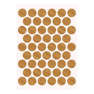 Pacific Yapışkanlı Vida Tapası Ø 18 mm, Meşe - Pacific