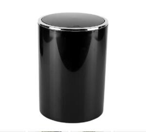 Primanova Lenox Kapaklı Banyo Çöp Kovası, Siyah - Primanova