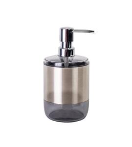 Primanova Lima XL Sıvı Sabunluk, Şeffaf Siyah - Primanova