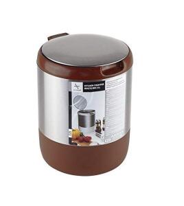 Primanova Pasifik 3 lt Çöp Kovası, Kahve - Primanova