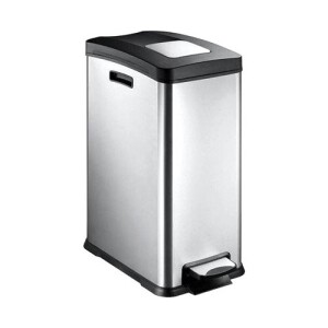 Primanova Pedallı Paslanmaz Çelik Çöp Kovası, 12LT - Primanova