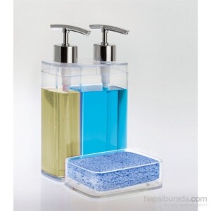 Primanova Viva Mutfak Sıvı Sabunluk, Şeffaf - Primanova