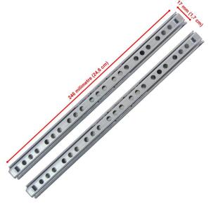 Proto ÇBK Bilyalı Teleskopik Çekmece Rayı, 17x246 mm - 2