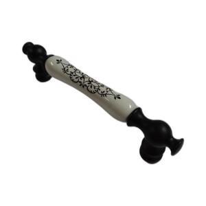 RFORM 1410 Porselen Kulp Desenli, 160mm, Siyah - RFORM