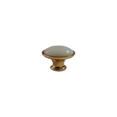 RFORM 1410 Porselen Kulp, Düğme, Altın - 1
