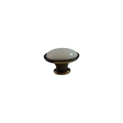 RFORM 1410 Porselen Kulp, Düğme, Antik Bronz - 1