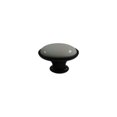 RFORM 1410 Porselen Kulp, Düğme, Siyah - 1