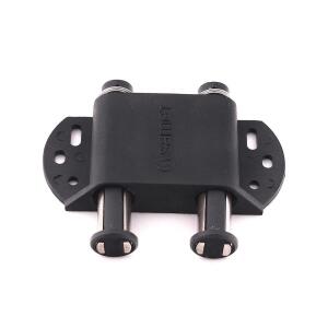 Samet Çift Mıknatıslı İticili Cam Menteşesi - Samet