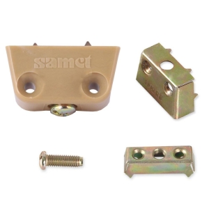 Samet Plastik Tırnaklı Dolap Çektirme, Meşe (10 Adet) - Samet