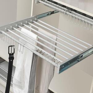 Starax 6301 Yan Bağlantılı Plastik Kapaklı Teleskopik Raylı Pantolonluk 40cm - Starax