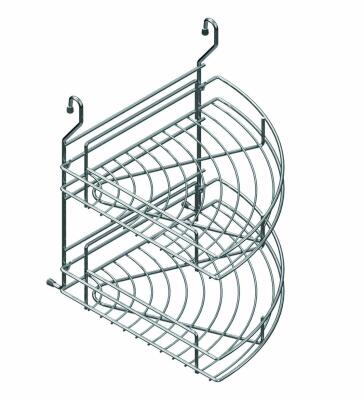 Starax Klasik İki Raflı Köşe Sepeti S4009 - 1