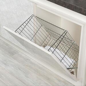 Starax S8121C Kapağa Monte Çamaşır Sepeti 30 cm - Starax