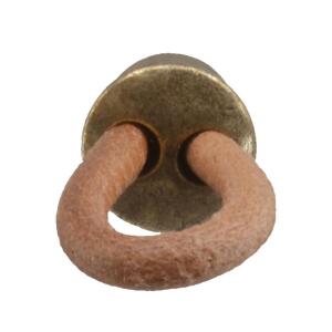 TRN Deri Kulp, 046-ASTB, Antik Sarı gövde, Açık Kahverengi Deri ipli - 2