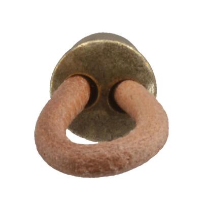 TRN Deri Kulp, 046-ASTB, Antik Sarı gövde, Açık Kahverengi Deri ipli - 2