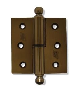 TUBA 7 cm Okka Alüminyum Menteşe, Sol, Kahverengi - 1